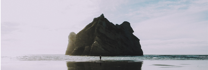 Rock in Ocean